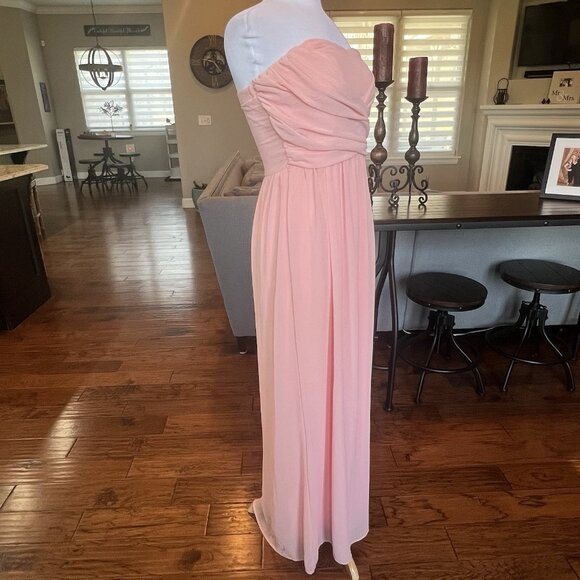 Lulu's Blush Strapless Maxi Dress - Picture 11 of 14